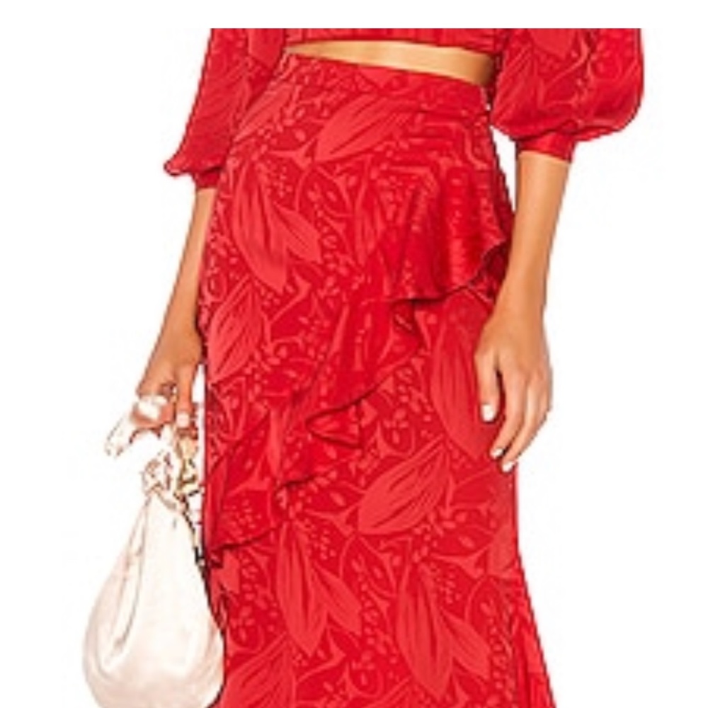 Song of Style Eaton Midi Skirt - Size Small